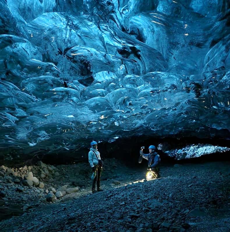 Jökulsárlón: Blue Ice Cave Tour and Glacier Walk